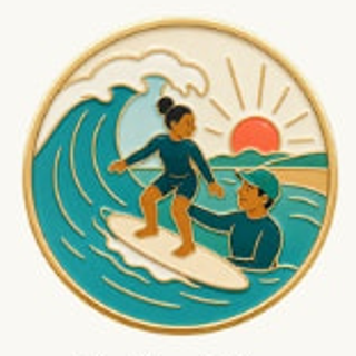 First Wave Maker achievement medallion